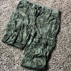 Camo cargo pants